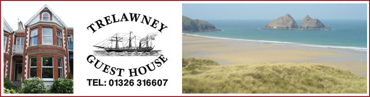 Guest House Accommodation in Falmouth - Trelawney Guesthouse